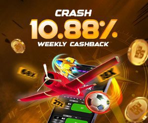 Crash10.88% Weekly Cashback
